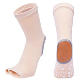 Chaussettes de yoga anti-dérapantes