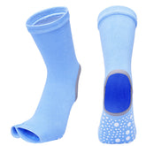 Chaussettes de yoga anti-dérapantes