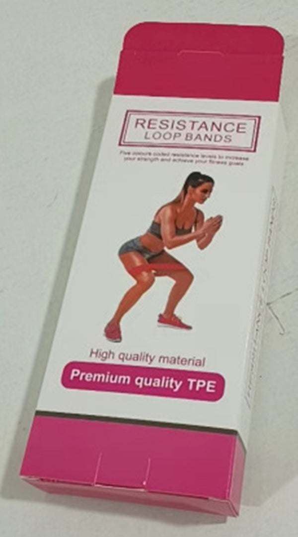 5 Level Resistance Rubber Bands