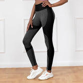 Pantalon de yoga à rayures