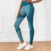 Pantalon de yoga à rayures