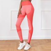 Pantalon de yoga à rayures